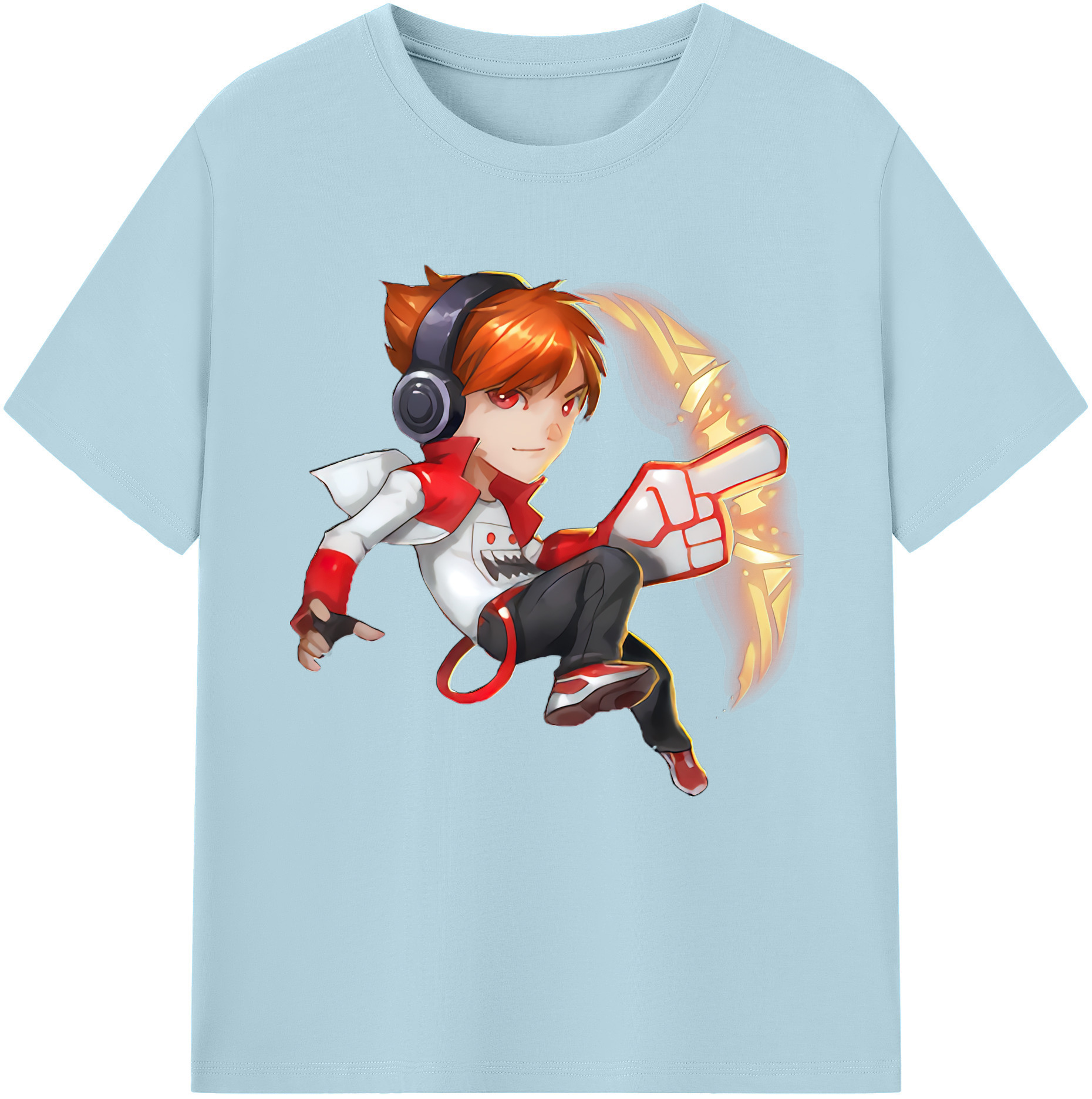 リーグ・オブ・レジェンド League of Legends LOL 綿100％半袖Tシャツ（フロントプリント）